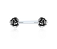 Rose Shaped S316L Intimate Piercing INT-01